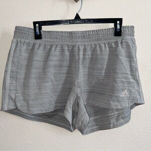 Adidas Women’s Light Gray Running Shorts